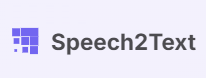 Speech2text логотип