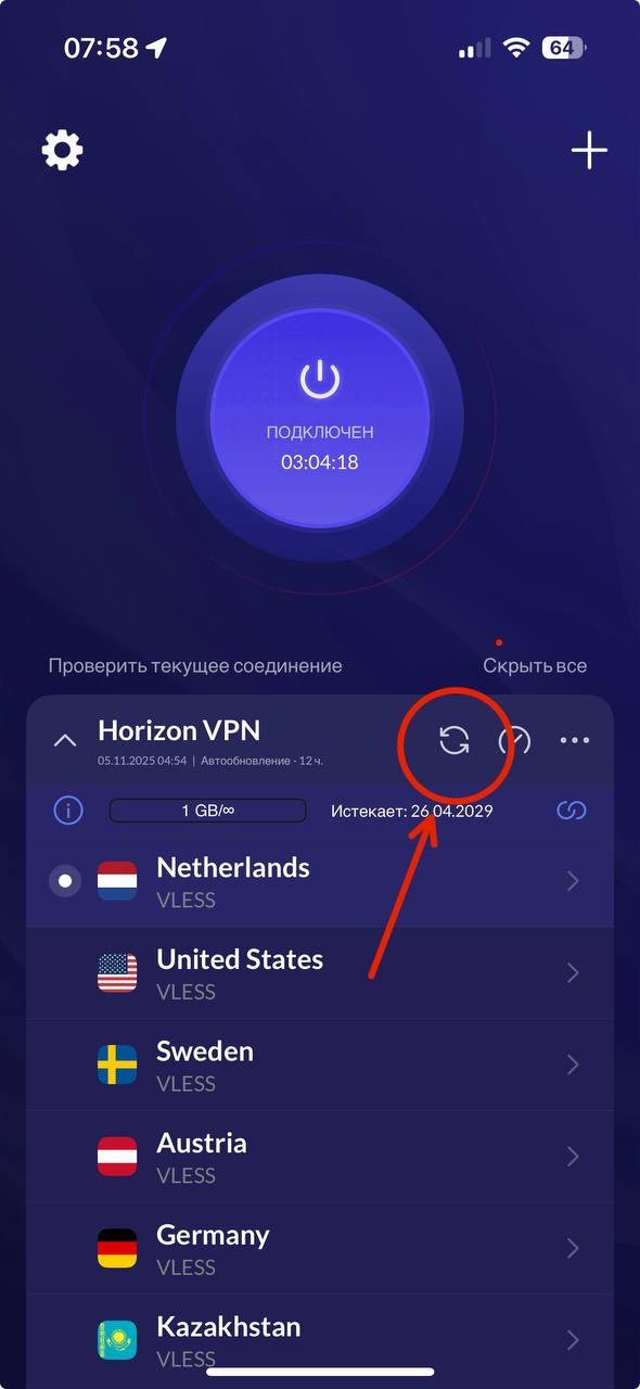 Horizon VPS функции