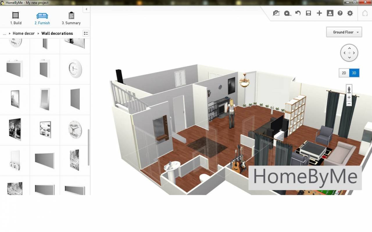 HomeByMe функции