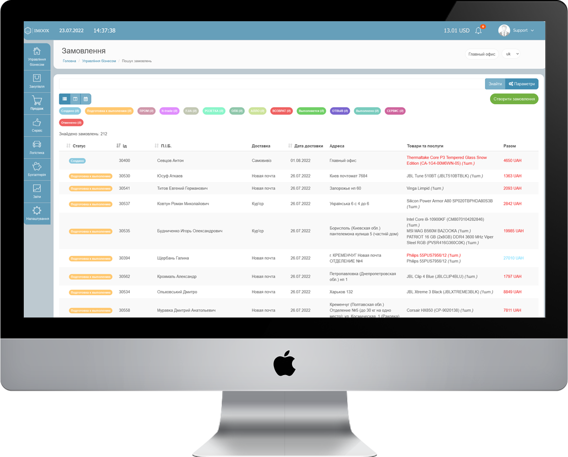 IMOOX CRM цены